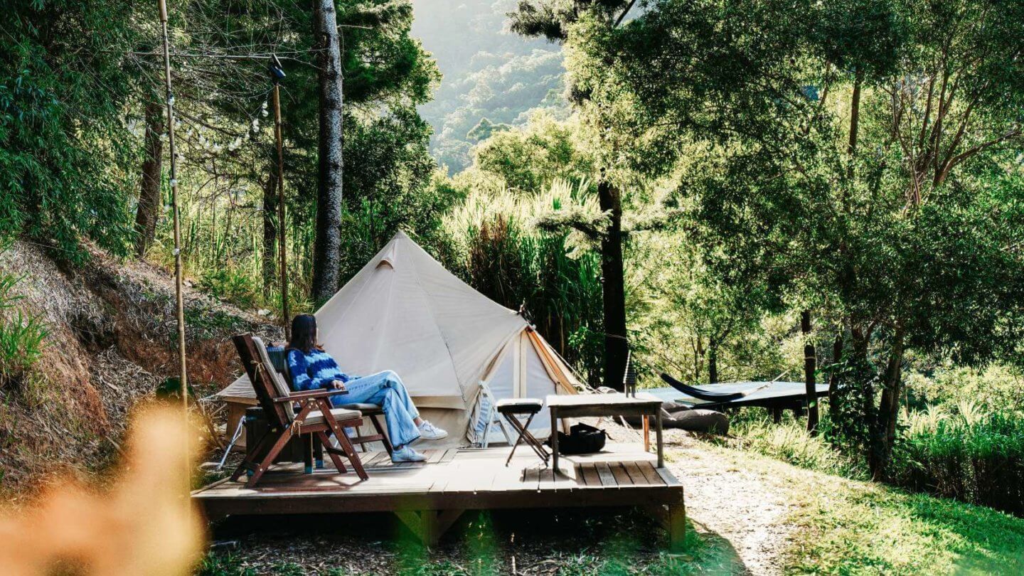 QLD Tent in the Forest Kin Kin