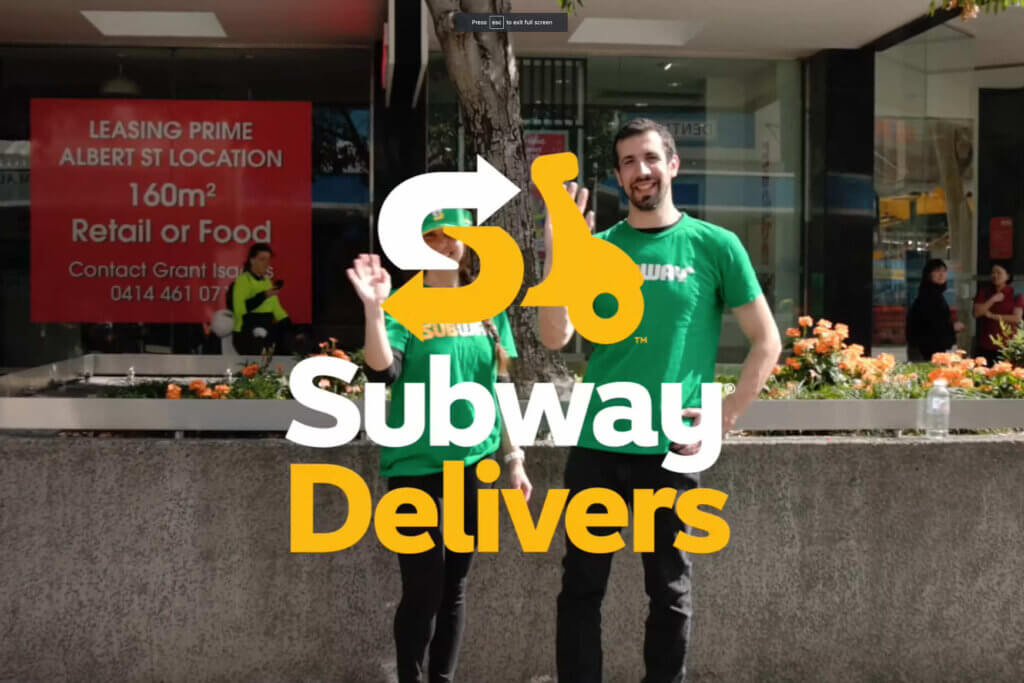 Delivers Video Subway