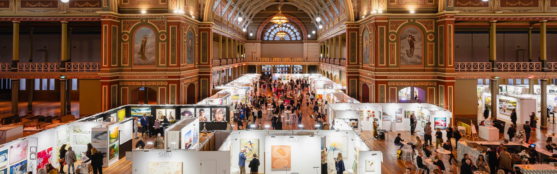Affordable Art Fair Melbourne at the Royal Exhibition Building